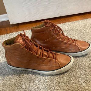 Men's Jack Purcell Cognac Leather Converse Size 10